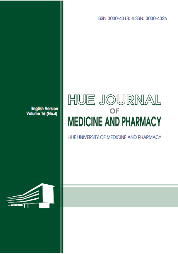 Tập 16 Số 04 (2026): Hue Journal of Medicine and Pharmacy No.04 Vol.16-2026